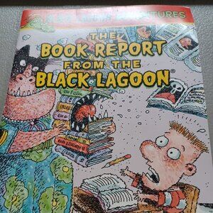 NWOT THE BOOK REPORT FROM THE BLACK LAGOON